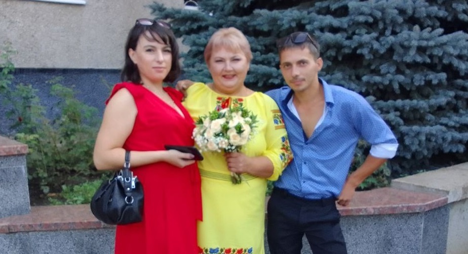 Син Олександр з дружиною