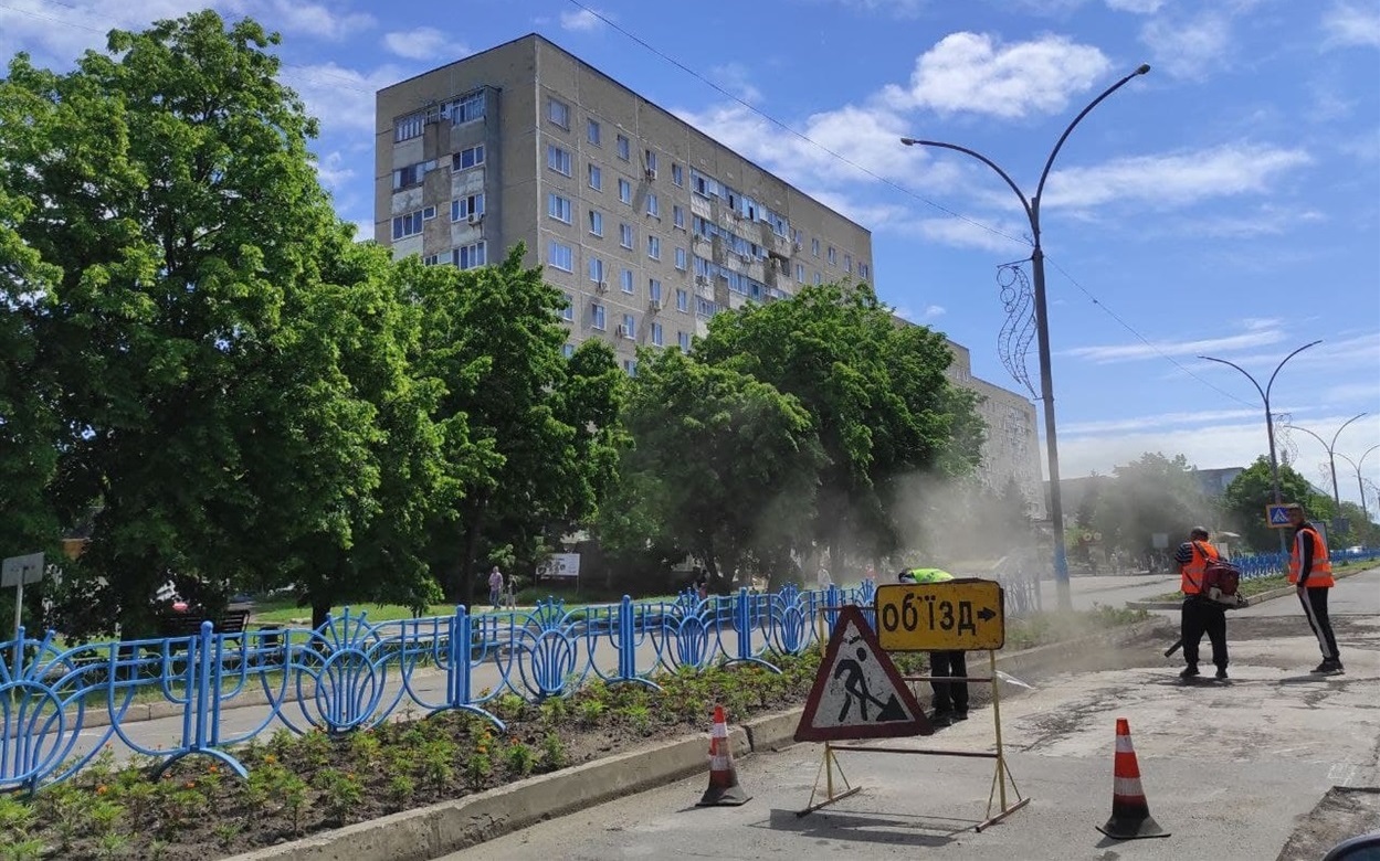 Ямковий ремонт пр. Незалежності