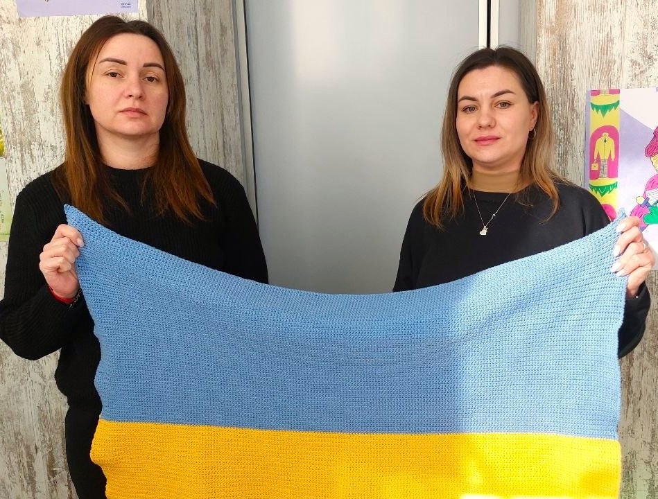 Еліна Гунівенко і Дарина Розважаєва в редакції ЮжкаNews.City.