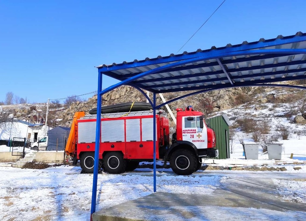 Аварійно-рятувальна машина на поготові