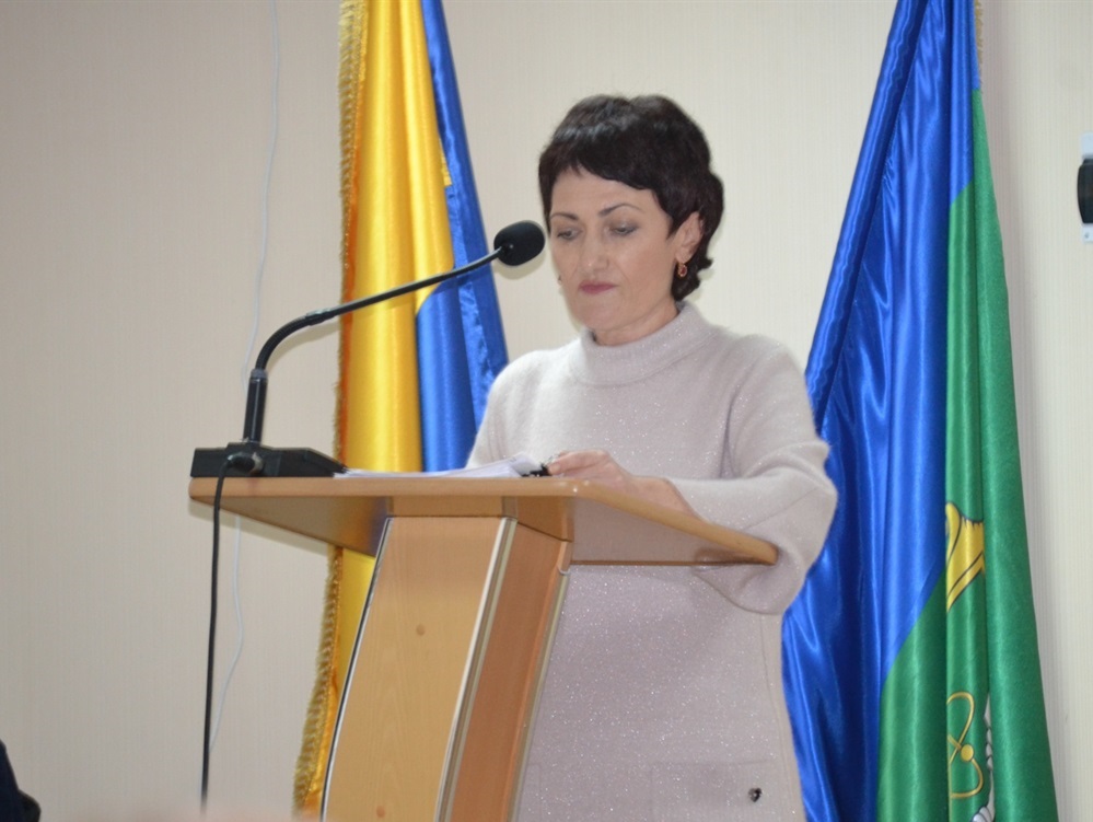Інна Петрик доповідає