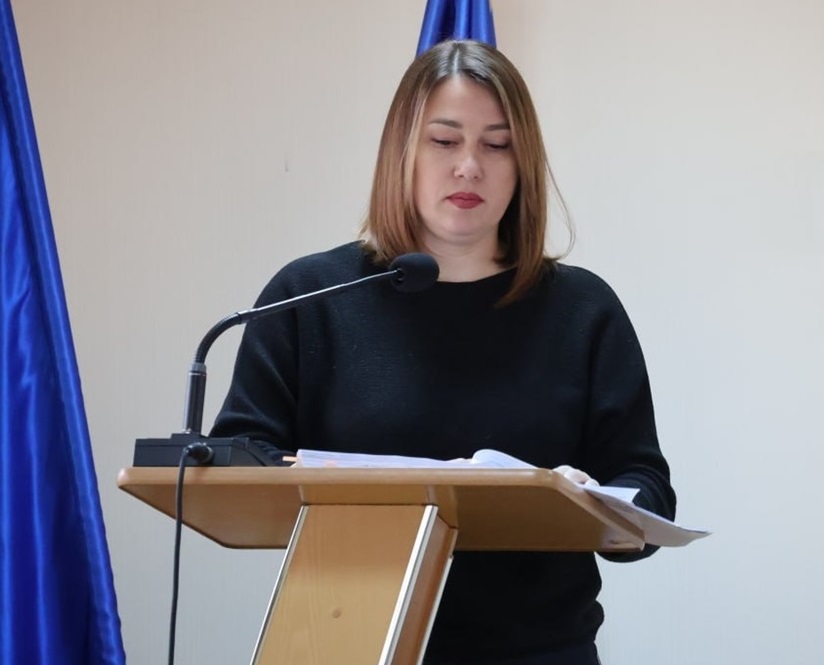 Ольга Комарніцька - начальниця відділу екології та земельних відносин.
