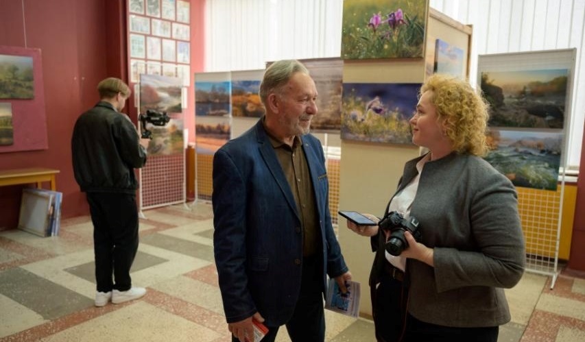 Південний Буг очима фотохудожника Олександра Ігнатьєва: у Південноукраїнську відкрили нову виставку