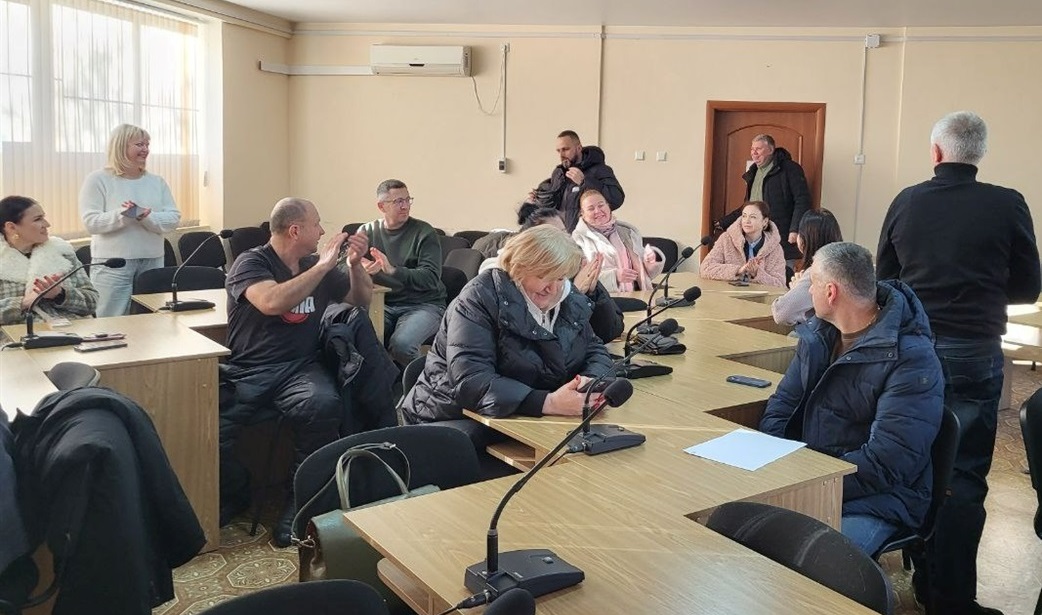 Андрія Заренка депутати зустріли оплесками