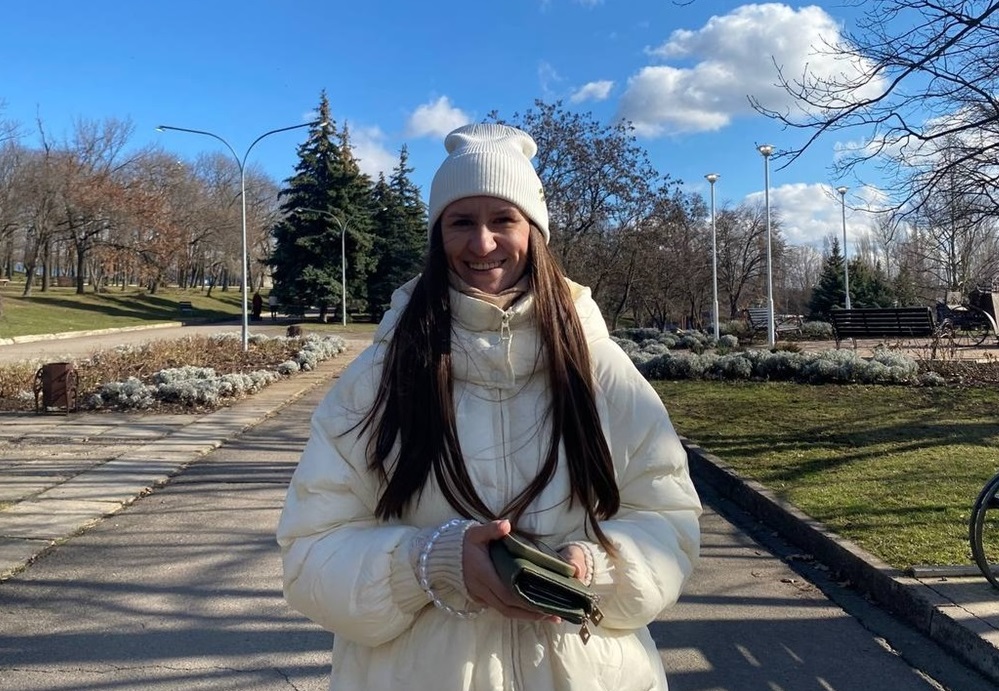 Аліна Качанова, жителька Южноукраїнська