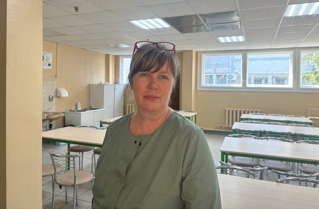 Медична сестра Олена Хархаліс