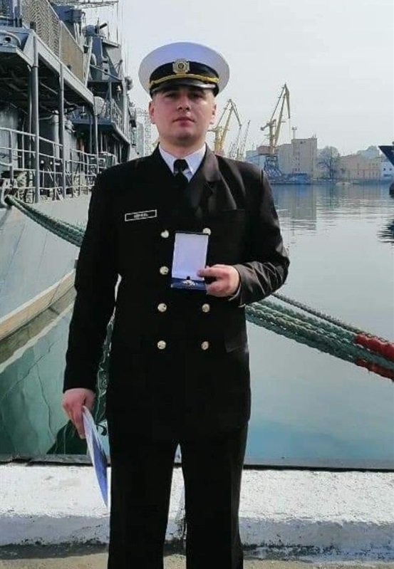 Роман Жерміль - військовий моряк. 