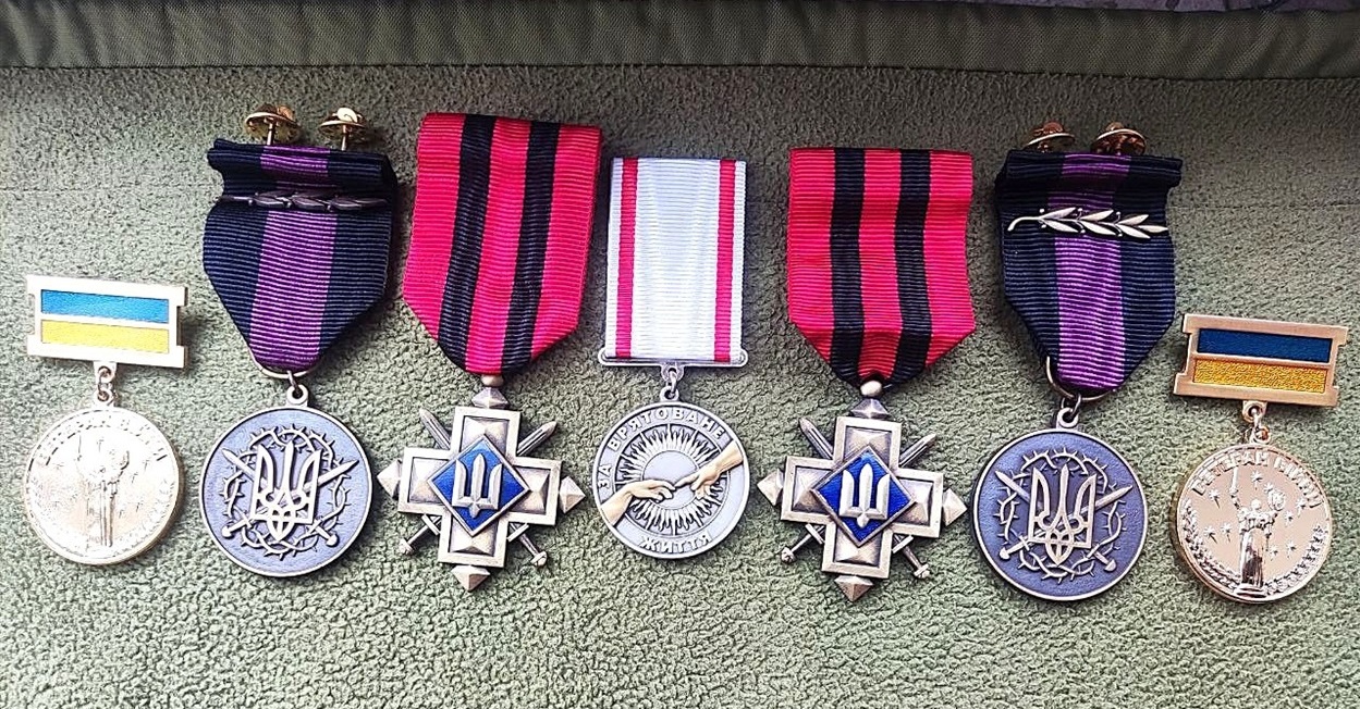 Заслужені нагороди.