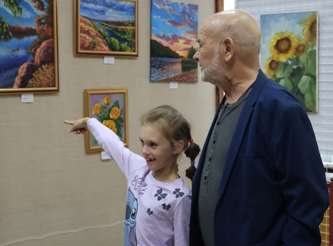 Донечка художниці Тетяни Войнич пишається своєю матусею