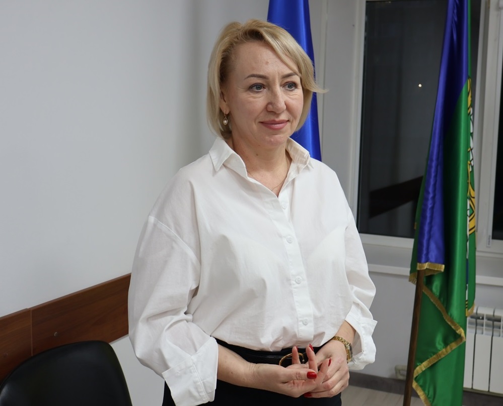 Неля Захарко - начальниця Управління молоді, спорту та культури Південноукраїнської міської ради