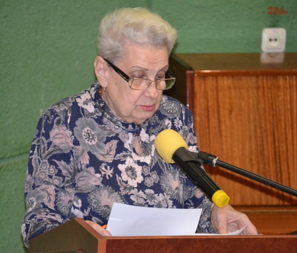 Алла Ковальська - голова профспілки ветеранів атомників