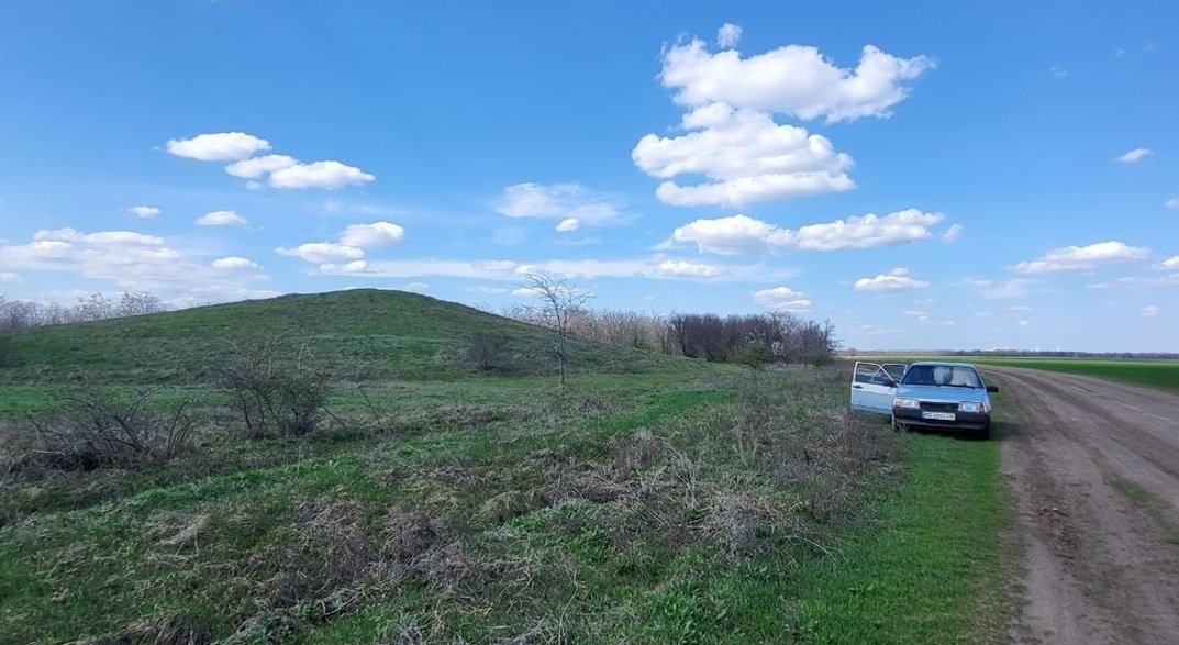 Курган з групи "Малий Кременчук"