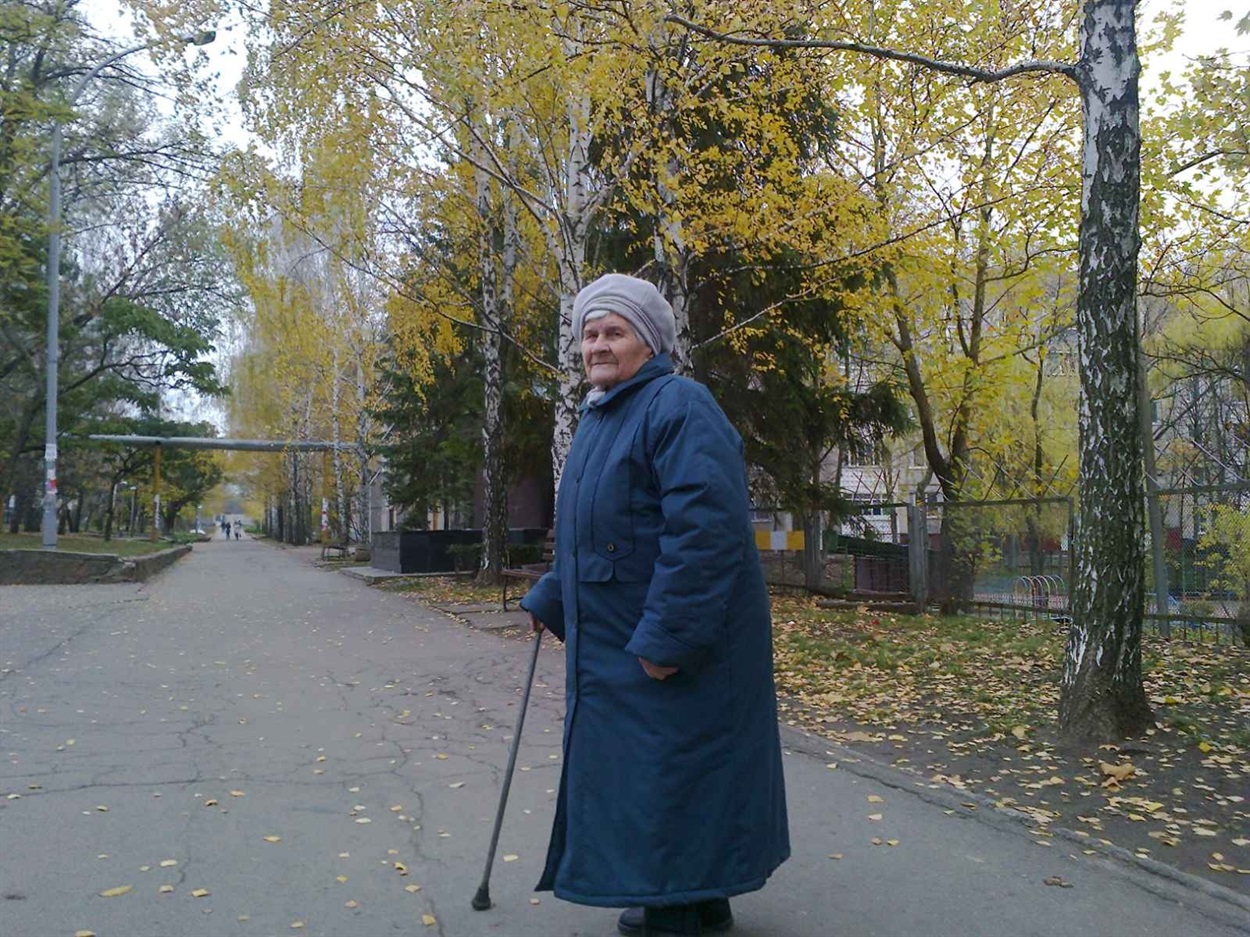 Не смотря на свой почтенный возраст, Вера Матвеевна ведет активный образ жизни