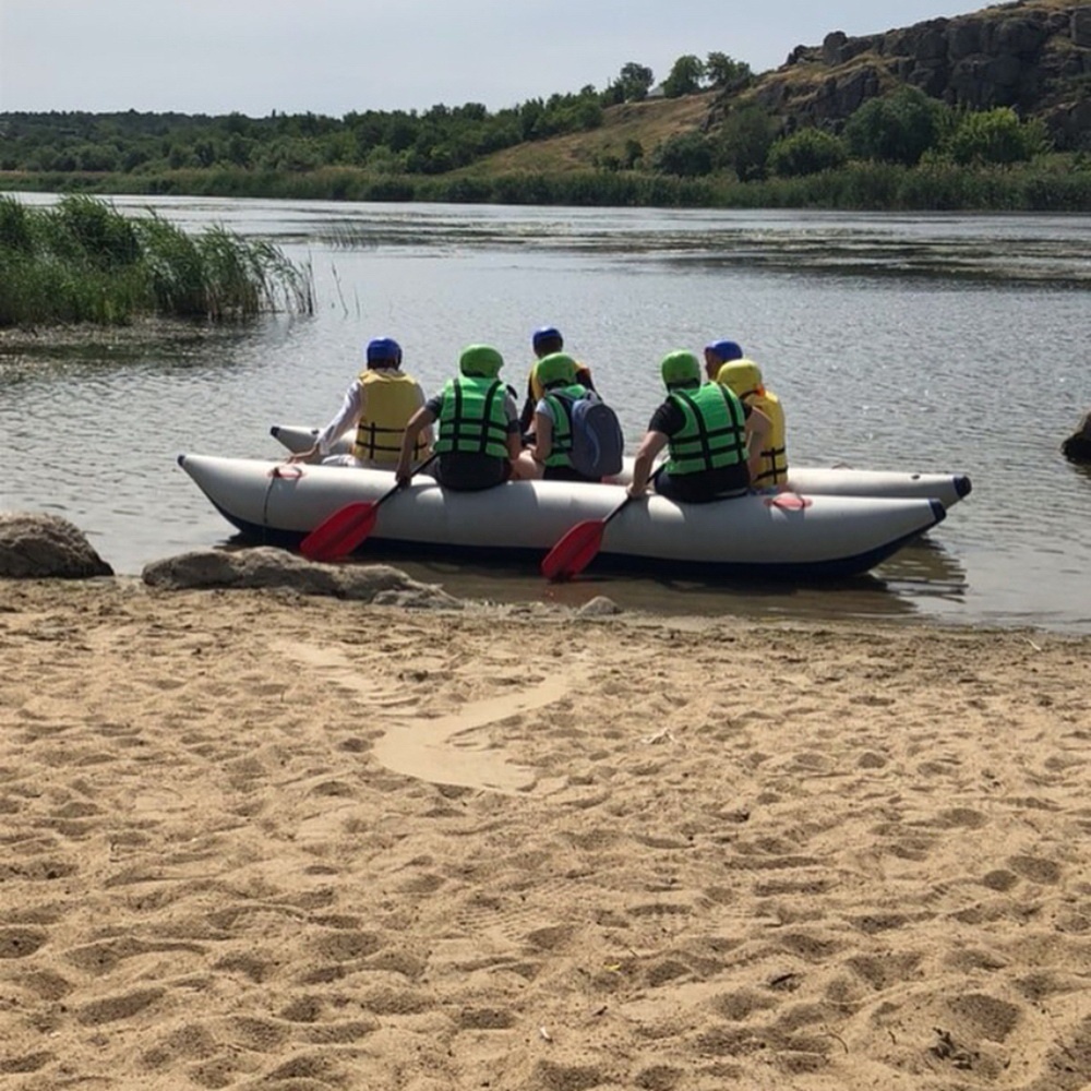 Рафтинг в ТРК «Плавни»