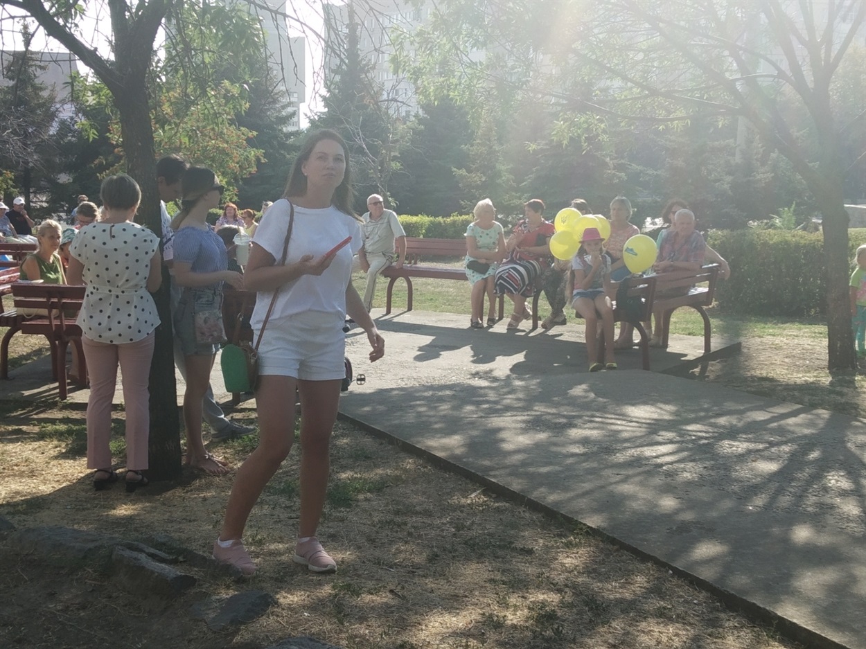 Алена Сидоренко находилась среди зрителей