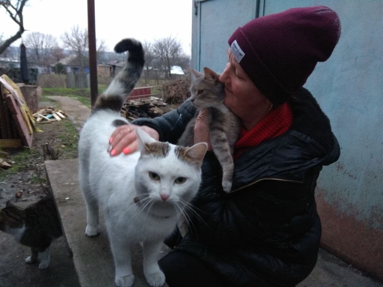 Лариса мріє, щоб котики перестали страждати