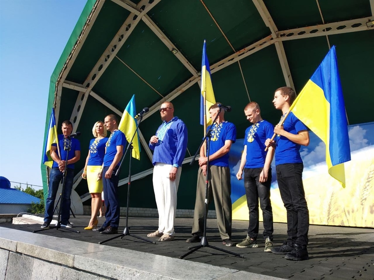  Козаки виконали акапело «Гімн українських нацоналистів. 