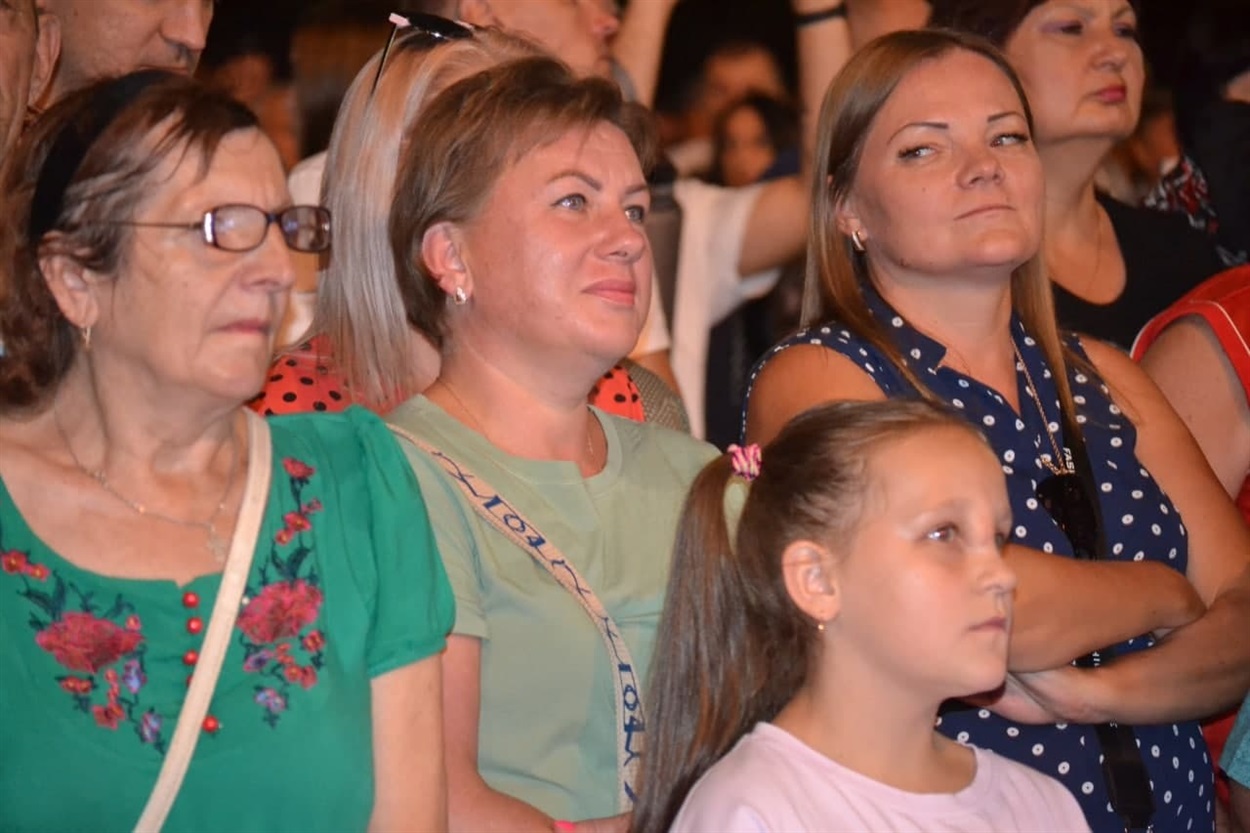 Глядачі у захваті.