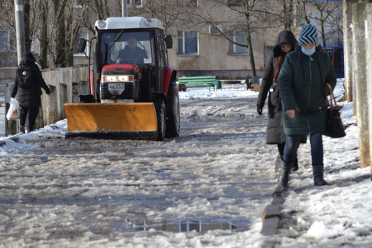 Такою була зима в Южноукраїнську минулого року