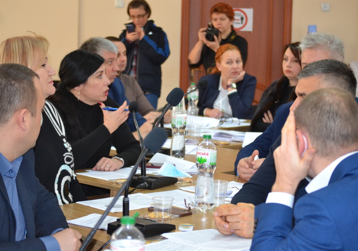Активне обговорення важливих проблем. Анжела Савастру компетентна у багатьох питаннях.