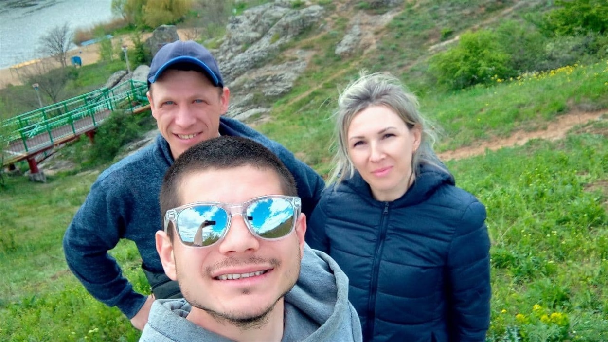 Константин, Наталья Екушенко и Дмитрий Филонок - основатели ГО «Зелене майбутнє ТГ»