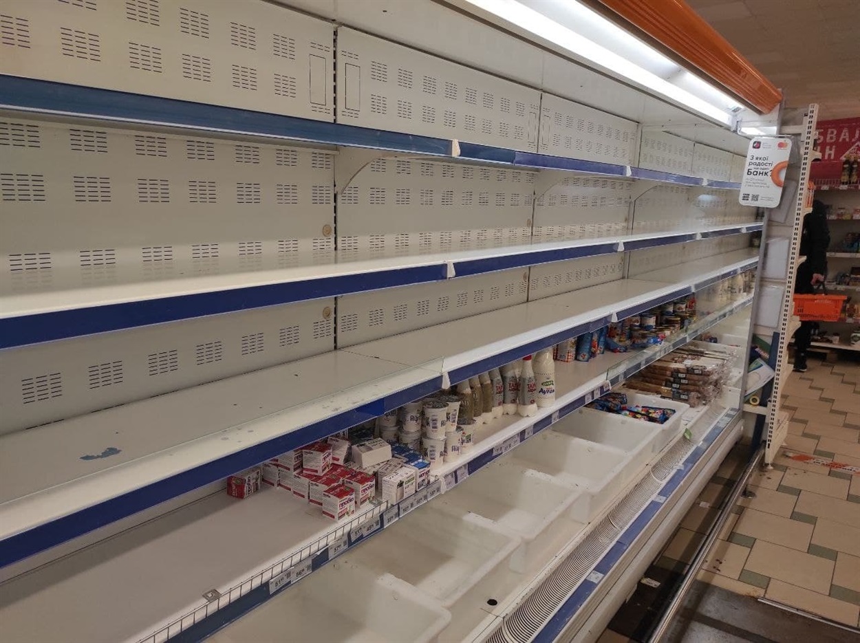 "Сільпо", відділ молочки, 13.00 28.02.2022