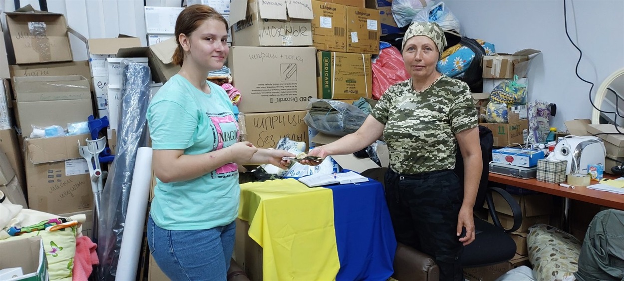 На фото Тетяна Сорокодум та Олена Марініч