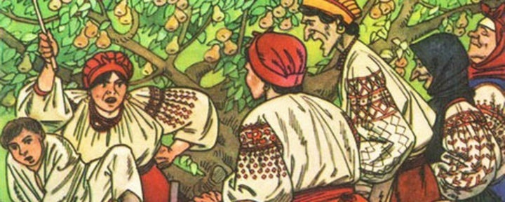 Ілюстрація Анатолія Базилевича до «Кайдашевої сім’ї»