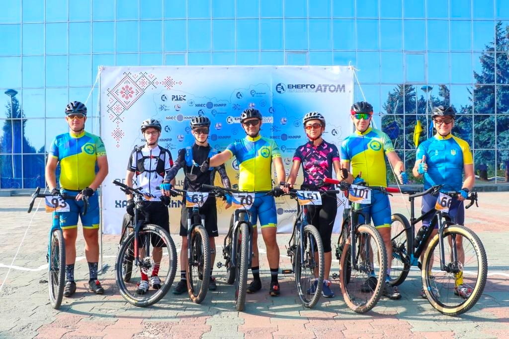 Велосипедисти із Південноукраїнської атомної станції