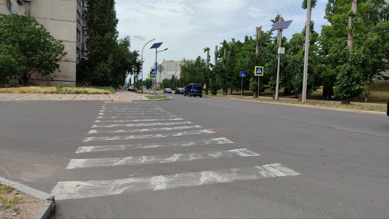 Дорожня розмітка зникла за чотири місяці 