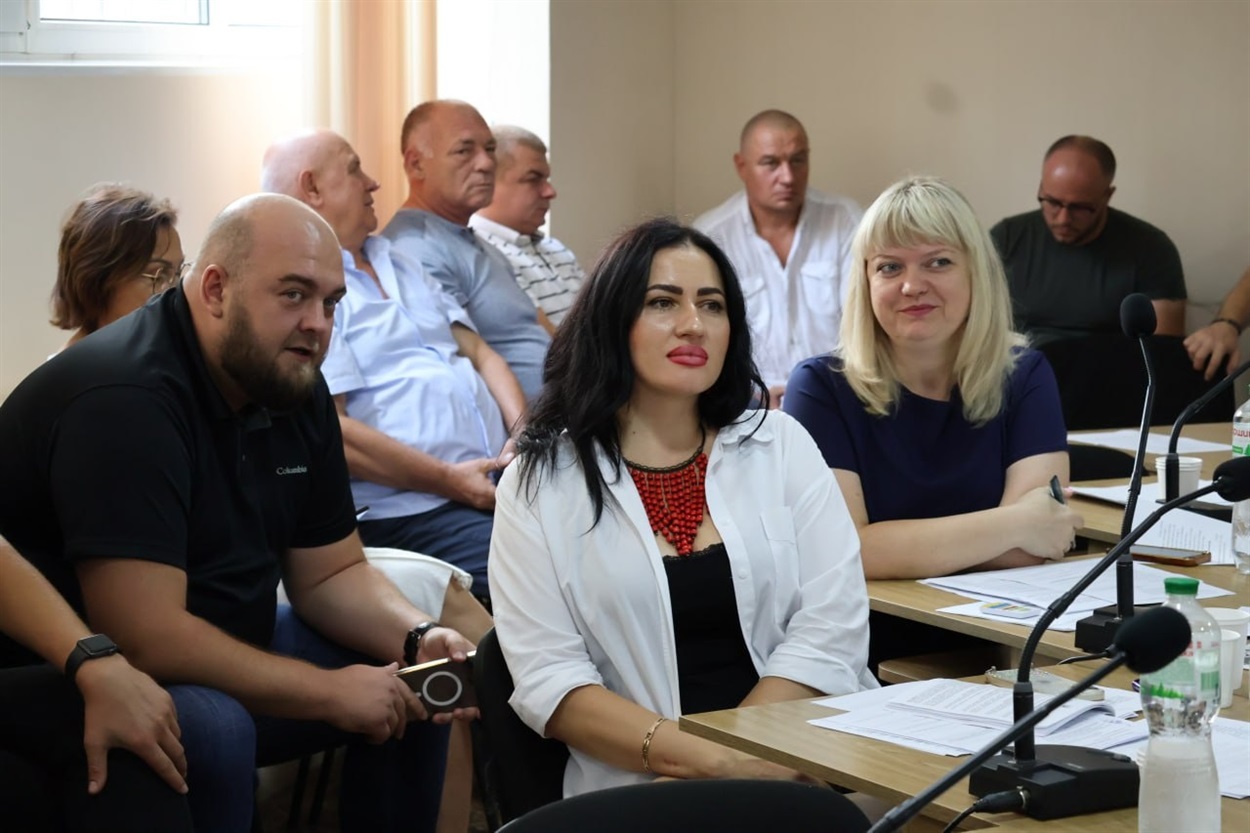 Робочі моменти 50 сесії Южноукраїнської міської ради.