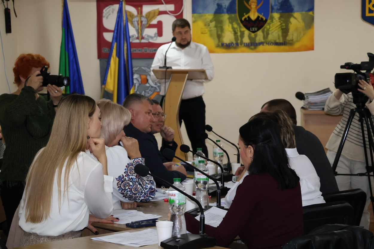 Робочі моменти міськради.