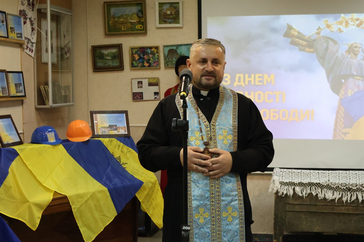 Настоятель Української Греко-Католицької Церкви Ігор Ворона.