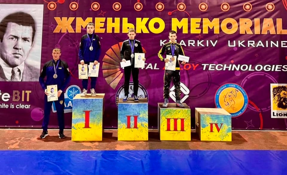 Данило Мутовкін з срібною медаллю після успішного виступу на турнірі «Жменько Memorial - 2025».