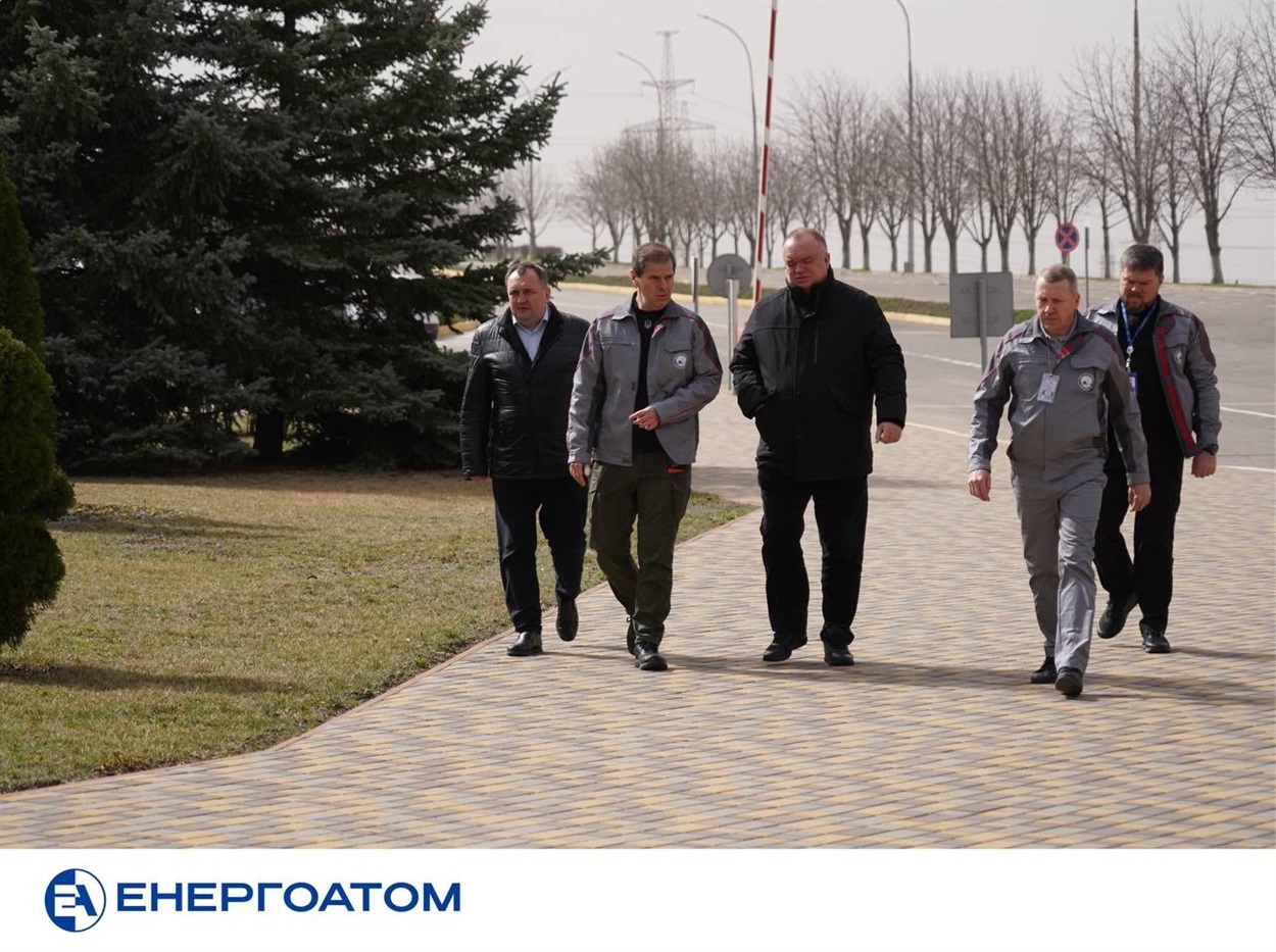Робочий візит Петра Котіна на Південноукраїнську АЕС.
