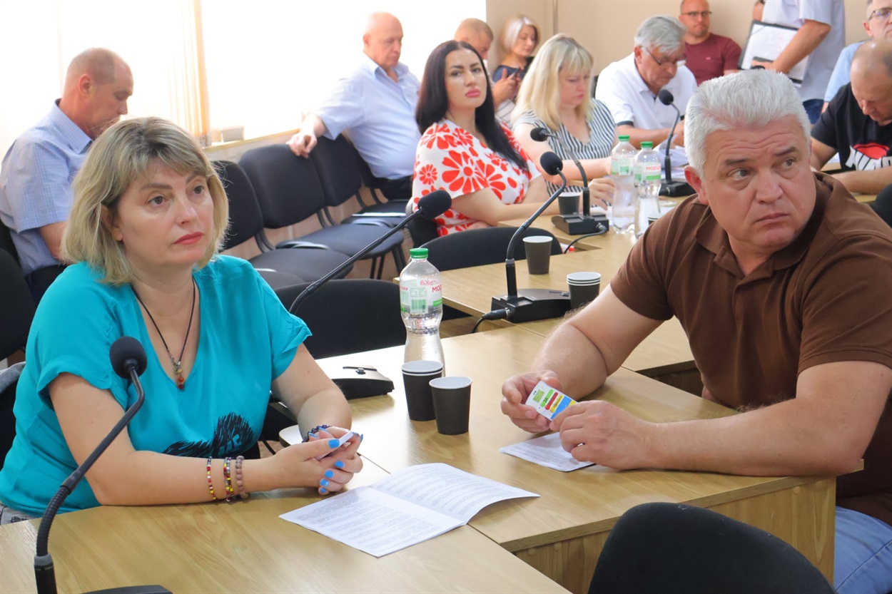 Жанна Кривіцька та Дмитро Мірошник.