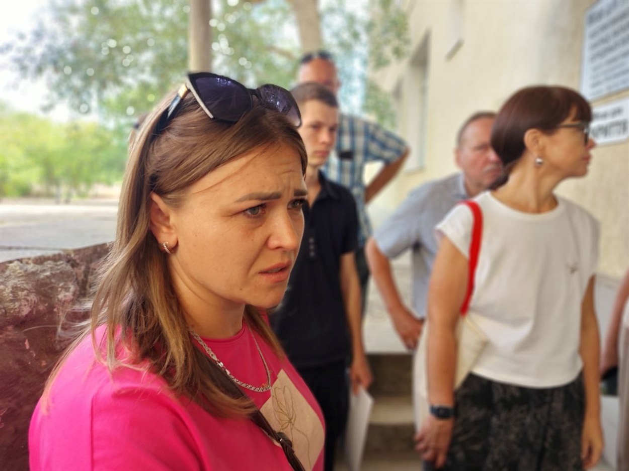 Яна Лагодіна дуже прискіпливо оглядала всі навчальні заклади.