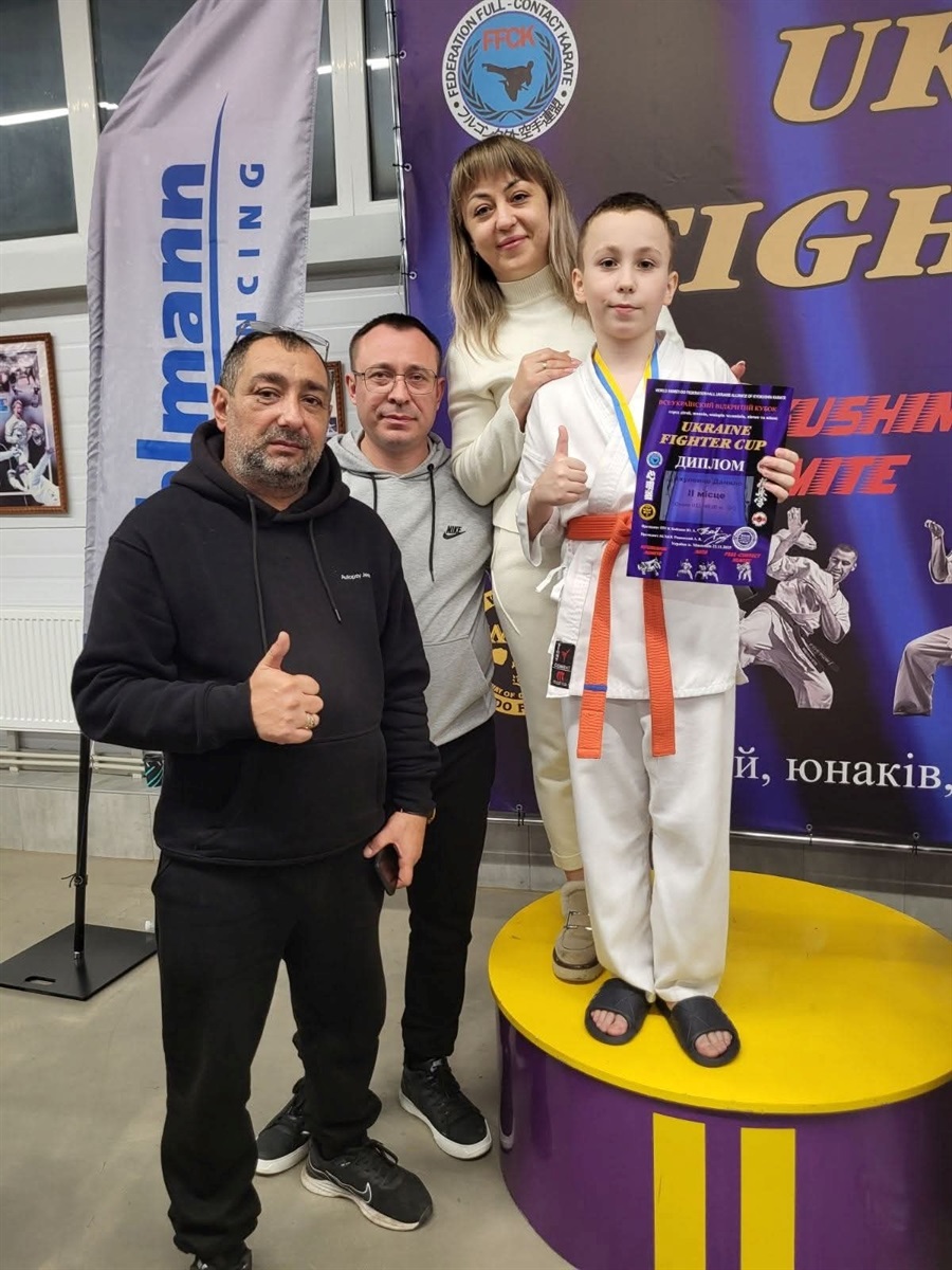 Південноукраїнські каратисти здобули друге командне місце на «UKRAINE FIGHTER CUP» у Миколаєві