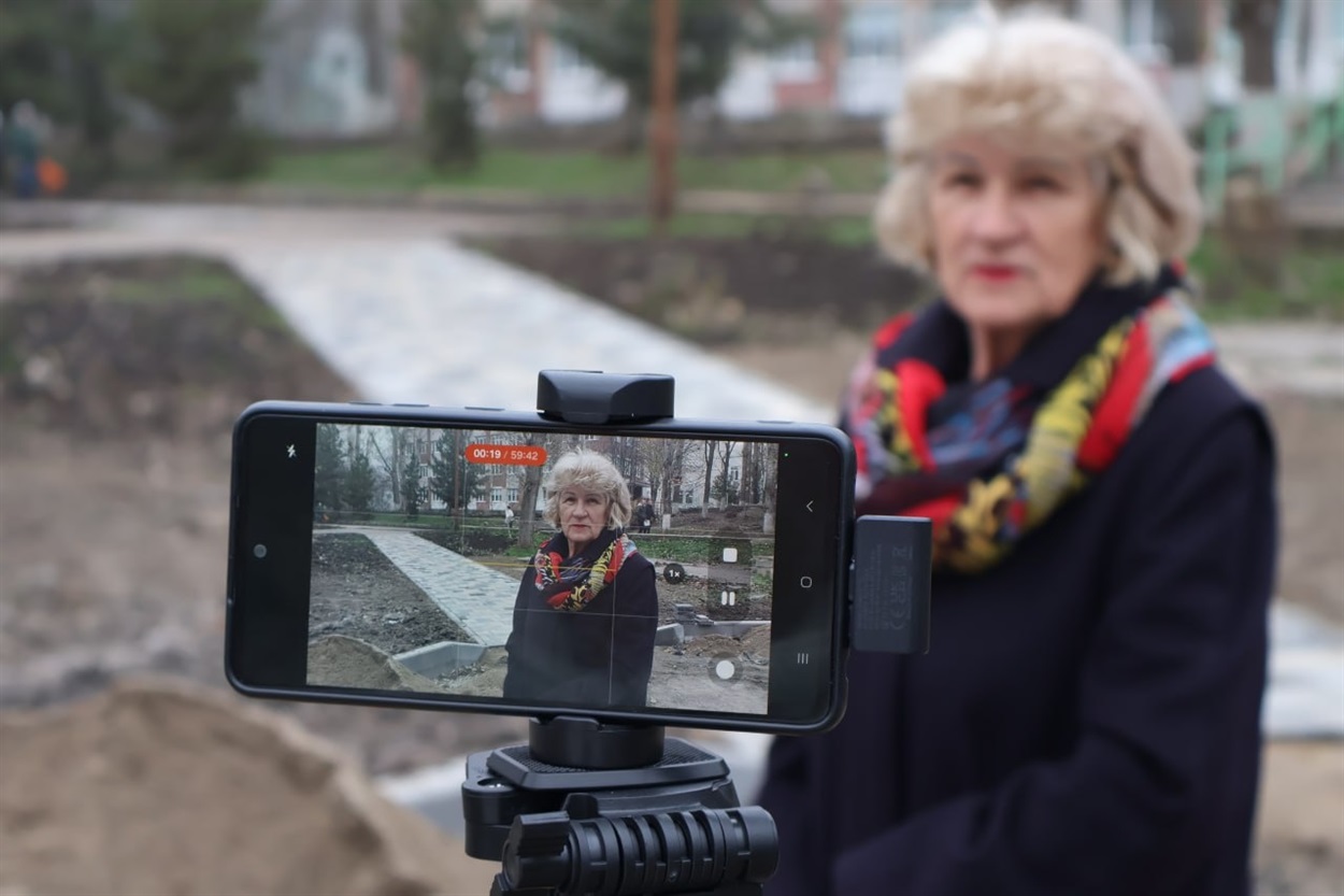 2025 рік: Людмила Горняк вдячна за безбар'єрний простір.