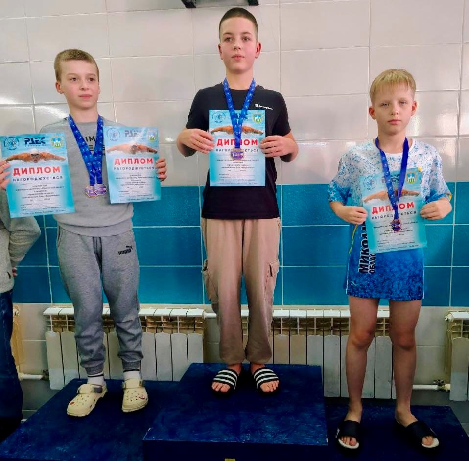 Вода, що загартовує: нові звитяги юних олімпійців з Південноукраїнська