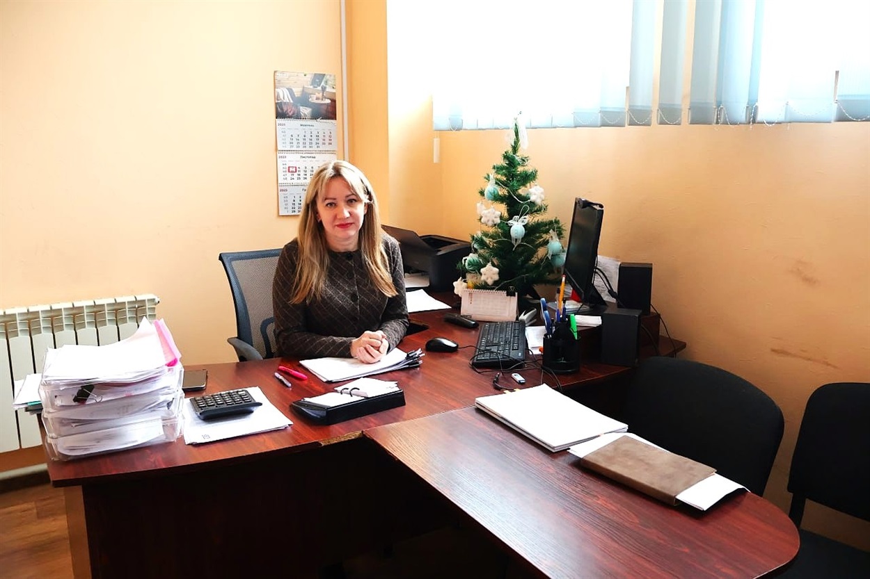 Начальниця управління економічного розвитку Південноукраїнської міської ради Тетяна Тацієнко.
