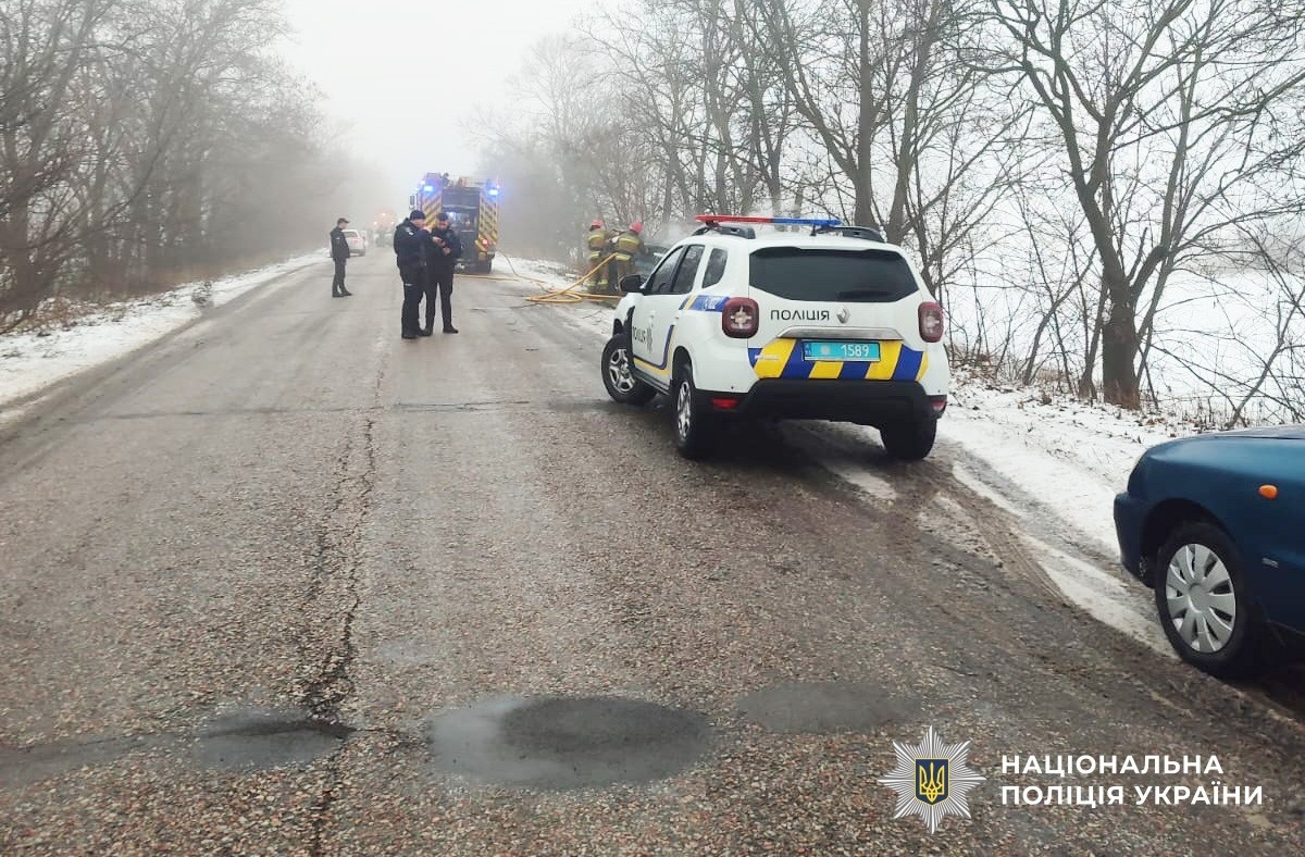 Згорів після удару: трагічна загибель 38-річного водія у ДТП на Первомайщині