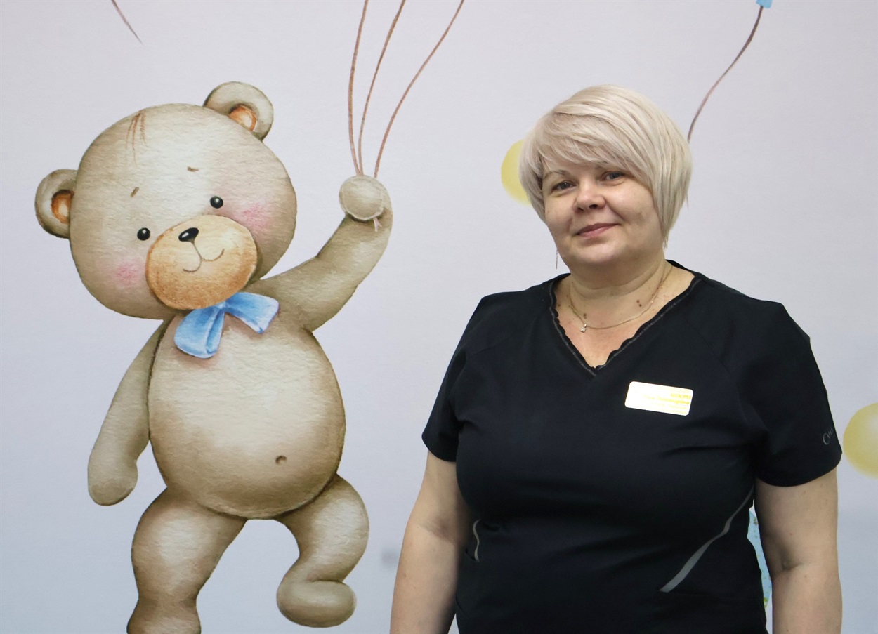 Олеся Козоріз — завідувачка пологового відділення.