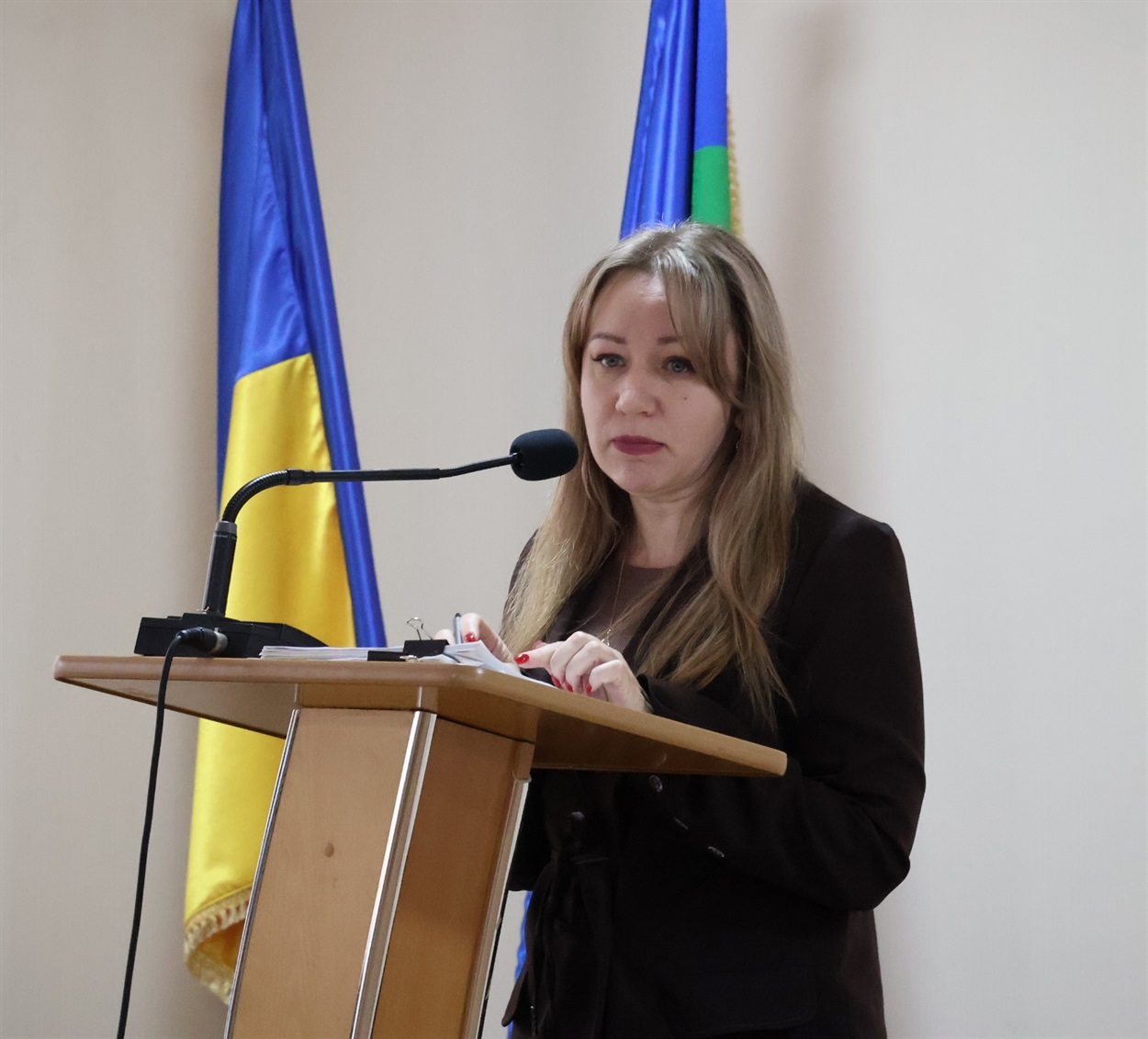 Тетяна Тацієнко - начальниця управління економічного розвитку Південноукраїнської міської ради