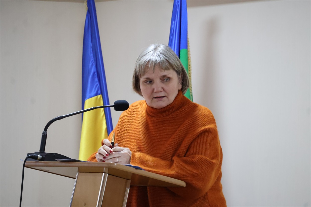 Тетяна Гончарова - начальниця фінуправляння Південноукраїнської міської ради