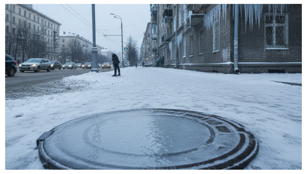 Зони підвищеної небезпеки під час ожеледиці