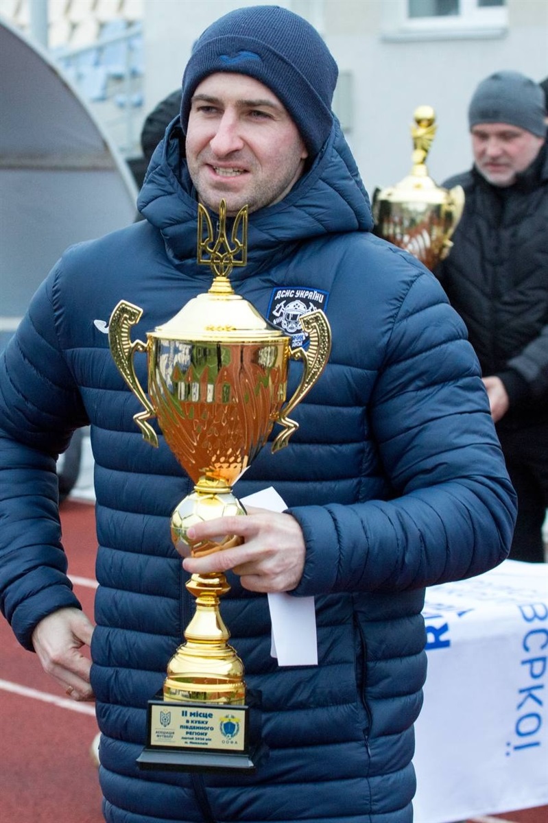 Футбольна команда «Рятівник» із Південноукраїнська - срібний призер Кубка Південного регіону