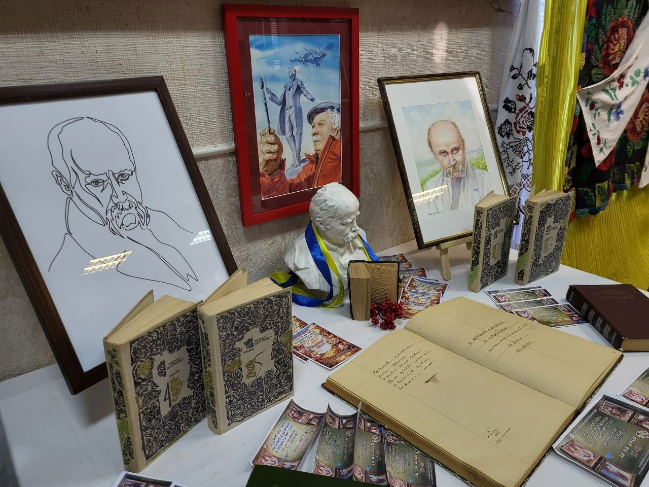 Живе слово Кобзаря у барвах сьогодення. Унікальна виставка картин у музеї Південноукраїнс