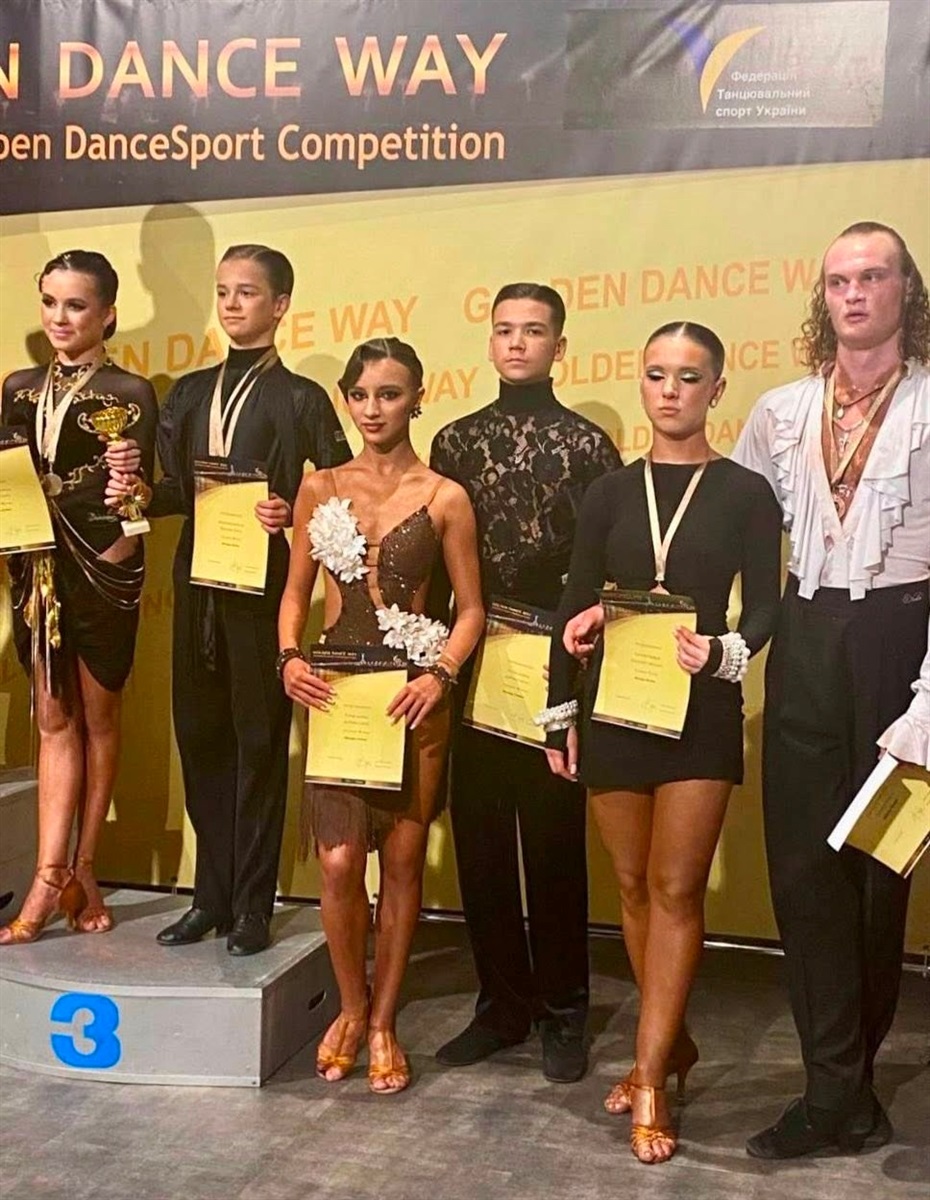 Блиск паркету та золото: південноукраїнські танцюристи «Натхнення» підкорили столичні змагання