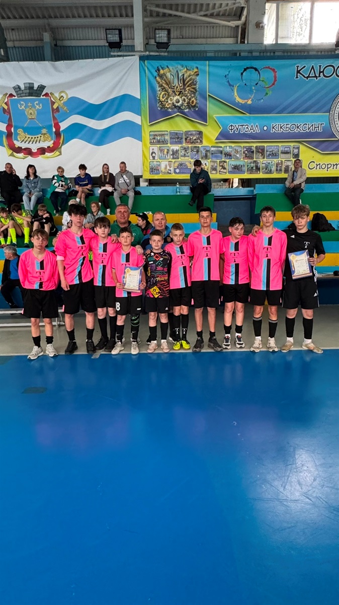 Південноукраїнські спортсмени віцечемпіони області з футзалу